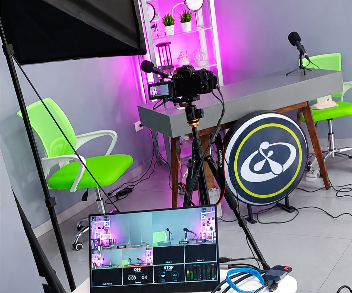 Grabación con claqueta de color